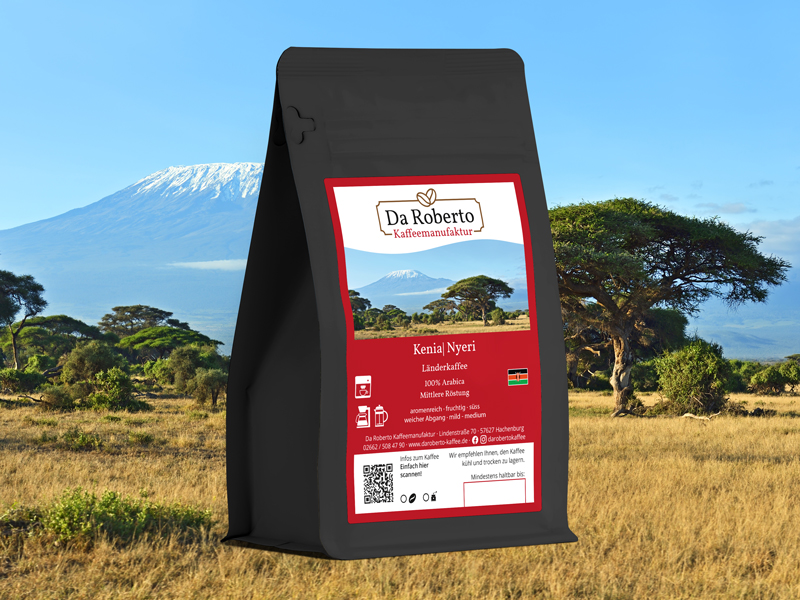 Daroberto Kaffee Laenderkaffee Kenia Nyeri Produktbild L