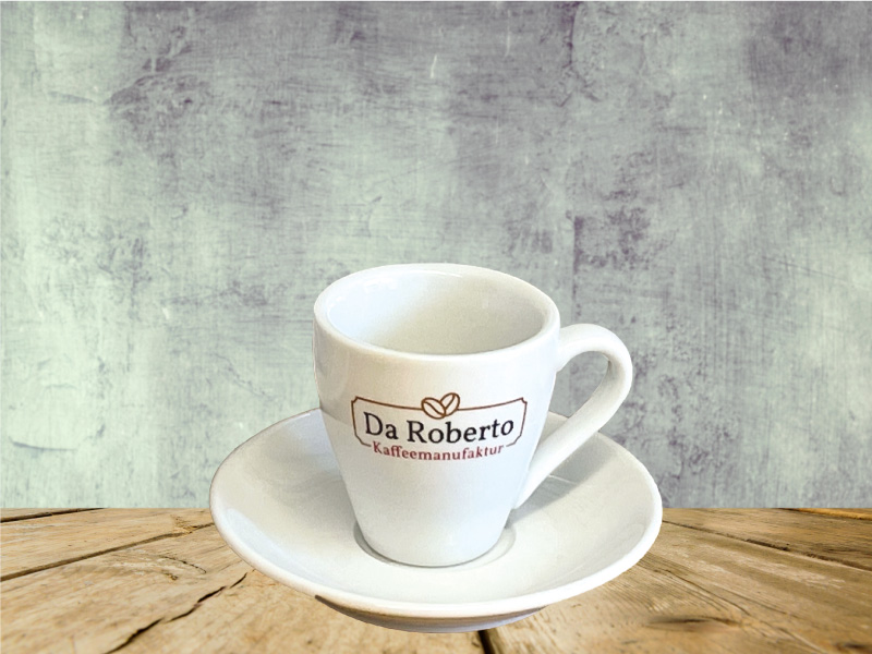 Daroberto Kaffeetasse M Hintergrund