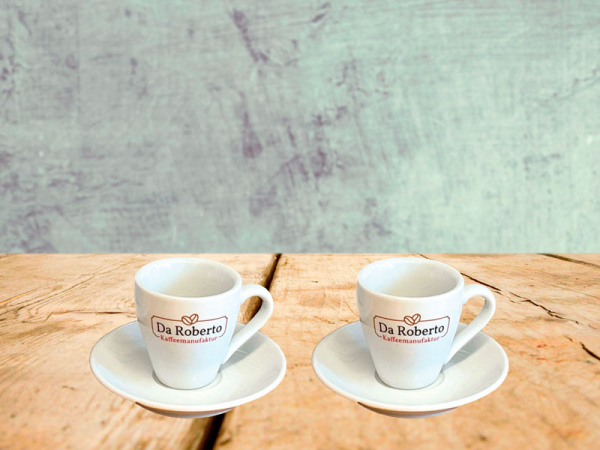 Daroberto Kaffeezubehoer Tassen Espressotassen 2er Set