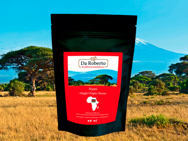 Daroberto Kenia Nyeri Kaffee Hintergrundbild